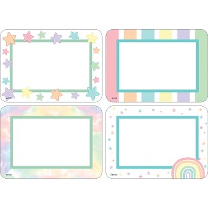 Teacher Created Resources® Pastel Pop Name Tags / Labels Multi-Pack, 36 Per Pack, 6 Packs - 1 of 4