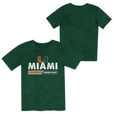 NCAA Miami Hurricanes Boys' Washed T-Shirt