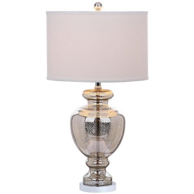 Morocco Glass Lamp - 28 Inch Height - LIT4052 - Mercury - Safavieh