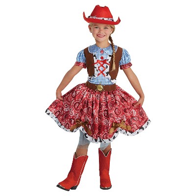 Living Fiction Girls' Buckaroo Beauty Costume