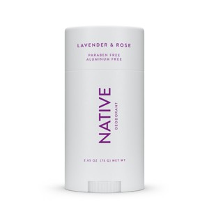 Native Deodorant for Women & Men - Lavender & Rose - Aluminum Free - 2.65oz - 1 of 4
