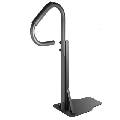 Garvee 600LBs Hot Tub Handrails with Stand, 35"-56" Adjustable Height Pool Handrail with Non-Slip Handle, 360 Rotatable Spa Side Handrail