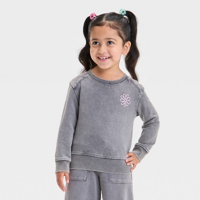 Toddler Girls' French Terry Sweatshirt - Cat & Jack™