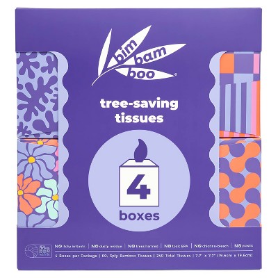 Bim Bam Boo Bamboo Facial Tissue