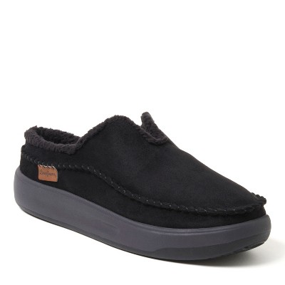 Dearfoams Men's Elm Energy Return Moccasin Toe Clog House Shoe Slipper