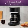 Mr. Coffee 12-Cup Programmable Coffee Maker Black: Drip Machine, Dishwasher-Safe, Electric, Paper Filter - 4 of 4