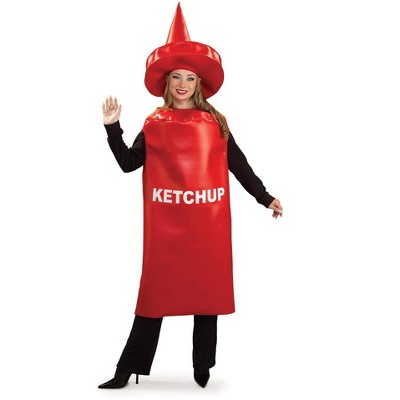 Rubies Hilarious Adult Ketchup Bottle Costume