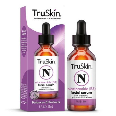 TruSkin Niacinamide Facial Serum with Vitamin E and Hyaluronic Acid - 1 fl oz