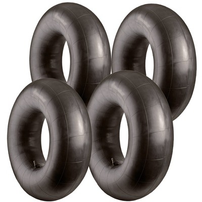 Bradley heavy duty butyl rubber snow innertubes for sledding; 4 Pack 44" #85146 Inner tubes for pool closing and for floating on the river.