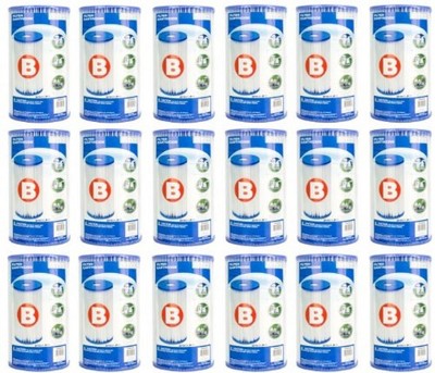 Replacement Intex Type B Filter Cartridge for Above Ground Pools 18-Pack