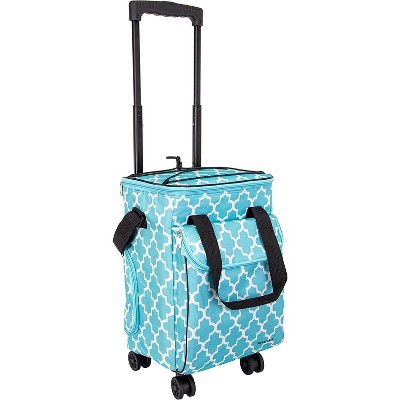 dbest Ultra Compact Cooler Smart Cart 360 Insulated Collapsible Rolling Tailgate BBQ Beach - Moroccan Tile