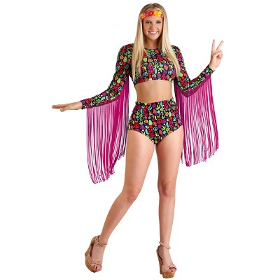 HalloweenCostumes.com Women's Free Spirit Hipster Costume