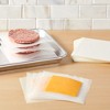 Juvale 500 Pack Square Wax Paper Sheets for Baking & Wrap Food, White, 6" - 2 of 4